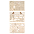 Hands Craft 3D Laser Cut Wooden Puzzle: Airplane No. TG301