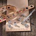 Funtime Stamp Set- Leathercraft Tooling Symbol Shapes