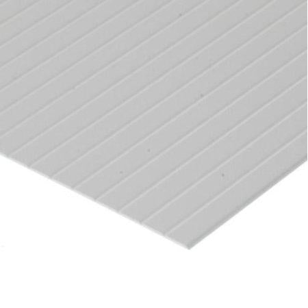 Evergreen Scale Models V-Groove .020 x 6 x 12.125 EVG2125 Plastic Building Supplies