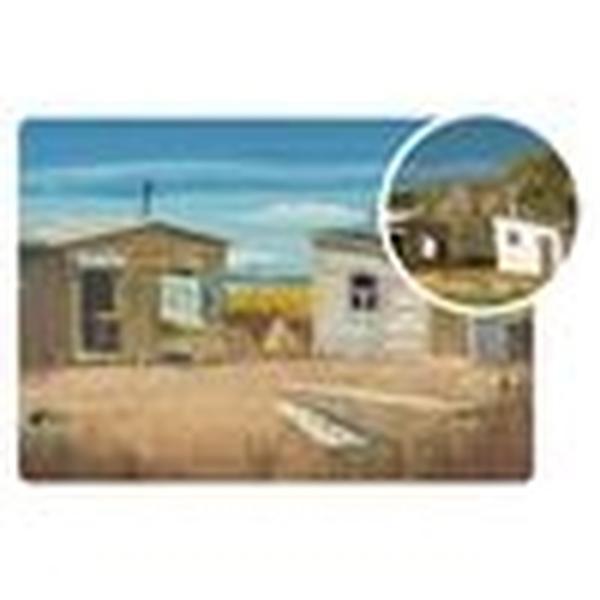 BAC45631 O Scale 75th Anniversary Hobo Shacks Plasticville U.S.A. Kit