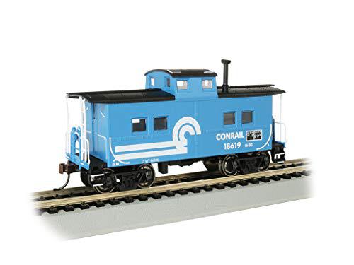 Bachmann HO Scale NortheastStyle Steel Cupola Caboose Conrail/CR (Blue) #18619