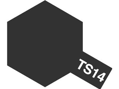 Tamiya Ts-14 Spray Paint, Black