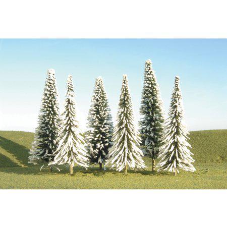 Bachmann Trains 6 Pines with Snow 5" to 6"
