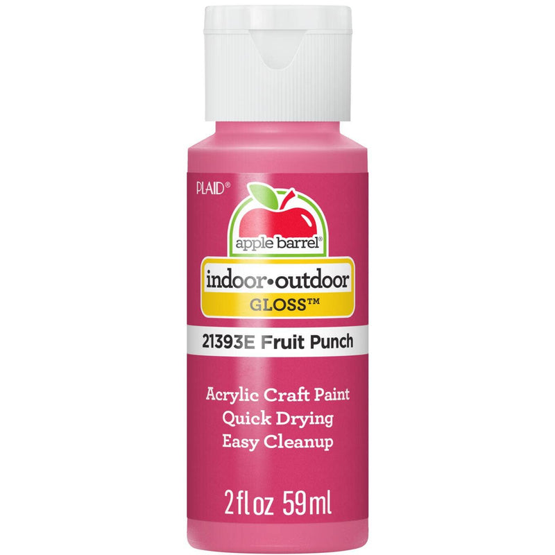 Apple Barrel Gloss Acrylic Paint: Fruit Punch, 2 oz