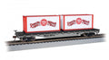 BAC16615 HO Scale Barnum & Flat Car with Containers for No.80701