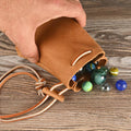 Leather Bag Kit- Leathercraft DIY Dice Jewelry Bag