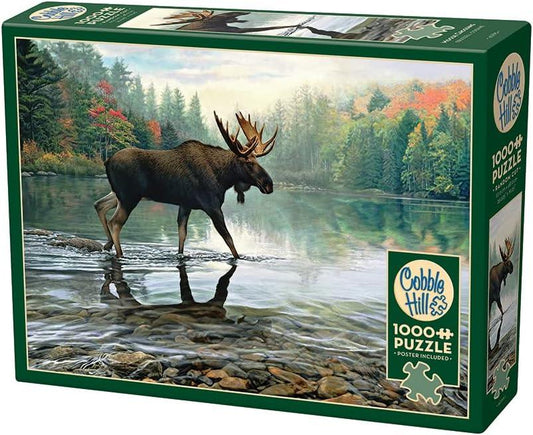 Cobble Hill 1000 Piece Puzzle - Moose Crossing