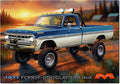 Moebius Model 1/25 1971 Ford F-250 Custom 4x4 Pickup Plastic Model Moe2567 (Automotive)