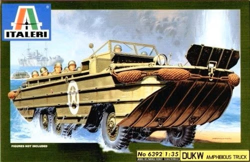 Italeri Model Kit - D-Day DUKW Amphibious Truck - 1:35 Scale