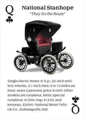 Turn of the Century Motor Cars Playing Cards