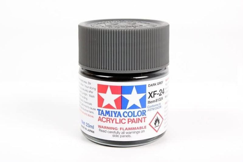 Tamiya Tam81324 Acrylic XF-24 Flat Dark Gray 23ml