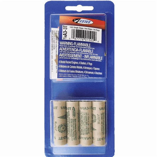 1/4A3-3T Engines 13 mm 4-Pack Bag