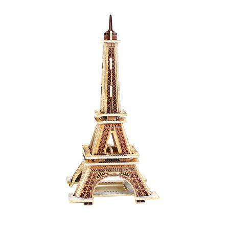 3D Wooden Puzzle – Eiffel Tower Building Model Kit No. MJ201