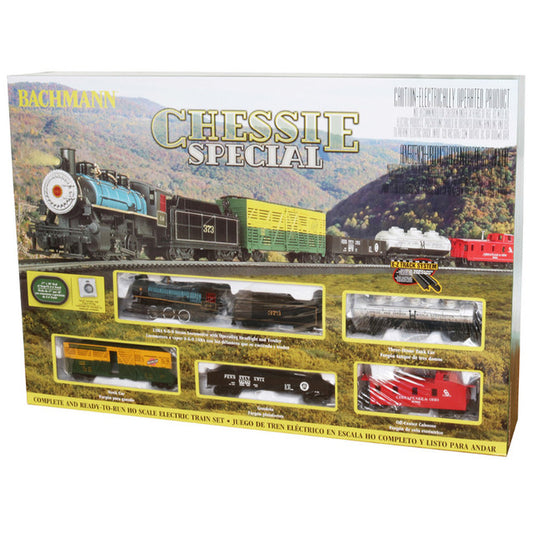 Bachmann Trains HO Scale Chessie Special Ready to Run Electric Train Set