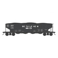 Bow43003 HO Scale RTR 4-Bay Bethlehem Mines Clamshell Hopper Railroad