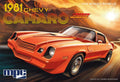 MPC 1981 Chevrolet Camaro Z26 1/25th Scale Plastic Car Model No. MPC981