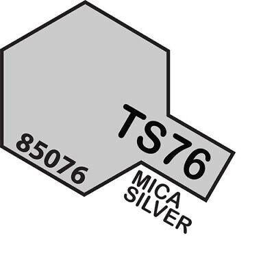 TamIYA Ts-76 Mica Silver Spray Paint 100ml