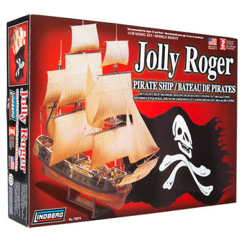 Lindberg Jolly Roger Pirate Ship Model Kit