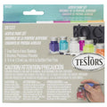 Testors Acrylic Enamel Paint Set with Paintbrushes - asst Colors