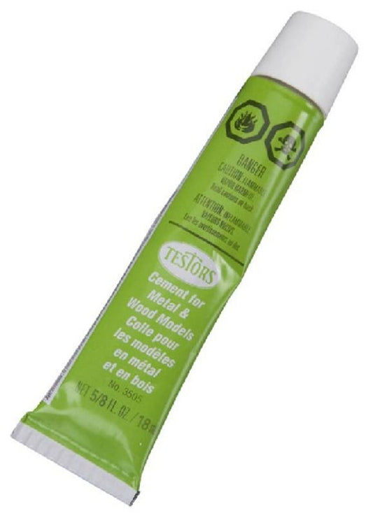 Testors Cement for Wood & Metal .625oz