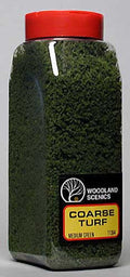 Woodland Scenics Coarse Turf-Medium Green  Shaker