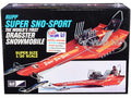 Skill 2 Model Kit Rupp Super Sno-Sport Snowmobile Dragster (The World S First) 1/20 Scale Model by MPC