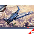 Academy 1/48th Scale USN SBD-2 Battle of Midway Model