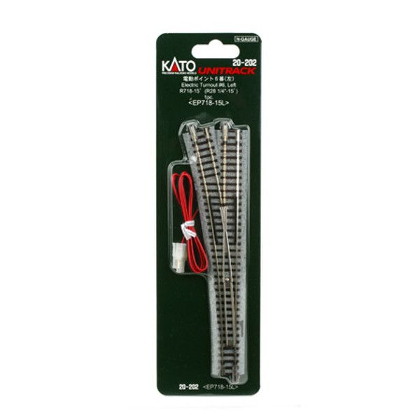 KATO Unitrack N Scale Electric Turnout #6 No. KAT20202