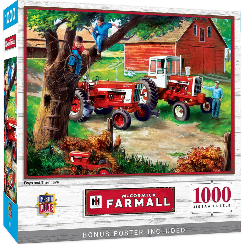 Farmall - Boys and Their Toys 1000 Piece Puzzle