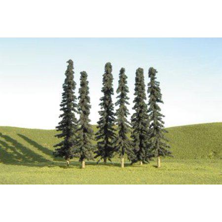Bachmann Industries Scene Scapes 4-6 incj  Conifer Trees (24 per Bag)