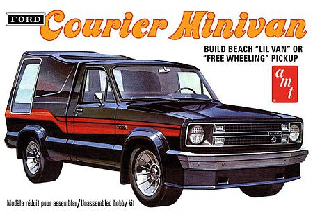 Skill 2 Model Kit 1978 Ford Courier Minivan 2-in-1 Kit 1/25 Scale Model by AMT