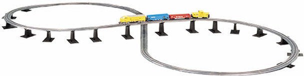BAC44877 E-Z Track Over-Under Figure Track, Nickel Silver