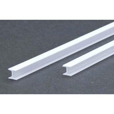 Evergreen Scale Models H-Column 1/4" 2 EVG287 Plastic Building Supplies