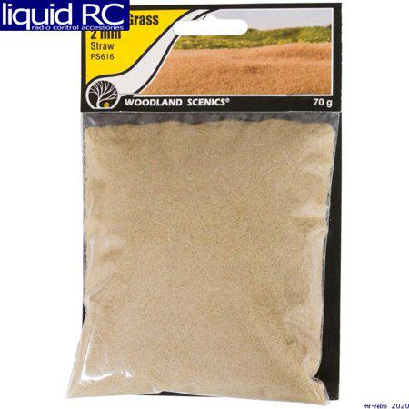 Woodland Scenics Static Grass 2mm-Straw -FS616