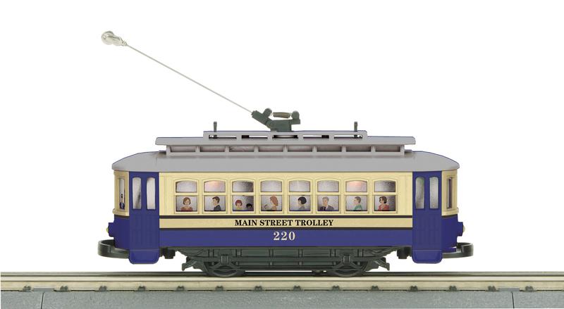 Rail King Bump-N-Go Main Street Trolley No. 30-5246