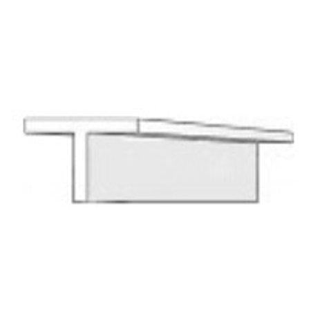 Evergreen Building Supplies, 0.56 T-Shape (1.42mm) (4 per Package), EVG762