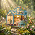 Hands Craft DIY Miniature House Kit: Tea Loft Cottage No. MIN107