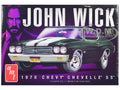 AMT John Wick Skill 2 Model Kit 1970 Chevrolet Chevelle SS  (2014) Movie 1/25 Scale Model by AMT