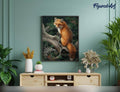 Paint by numbers - Fox in the Woods: Without frame, 16"x20"