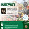 Master Pieces Railways - Frontier Rails 1000 Piece Jigsaw Puzzle