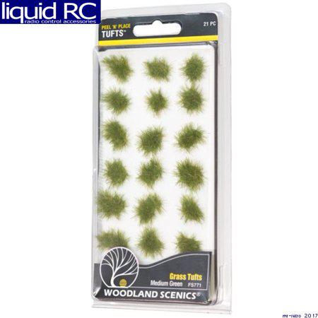 Woodland Scenics FS771 Medium Green Grass Tufts