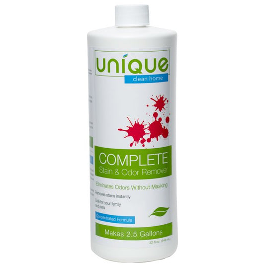 Unique Complete Stain and Odor Remover Concentrate 32 Oz