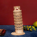 Hands Craft 3D Laser Cut Wooden Puzzle: Leaning Tower of Pisa No. TG304