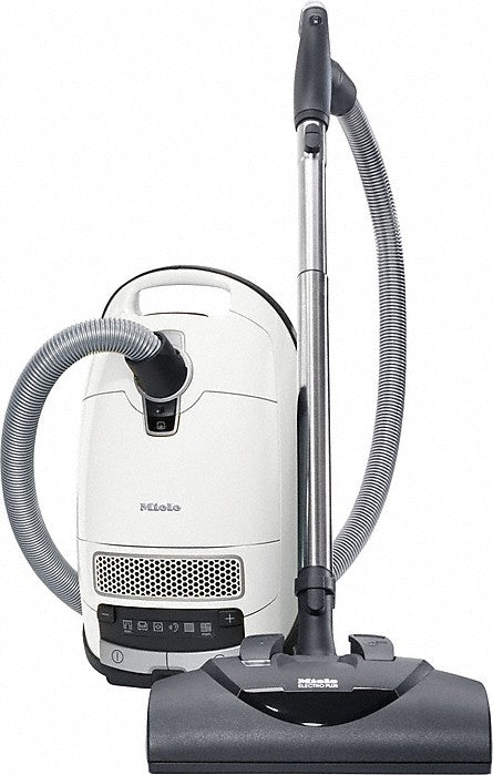 Miele Complete C3 Cat and Dog PowerLine Lotus White Canister Vacuum
