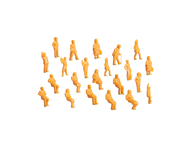 Lionel 1930300 O Scale Unpainted Figures (Pack of 36)