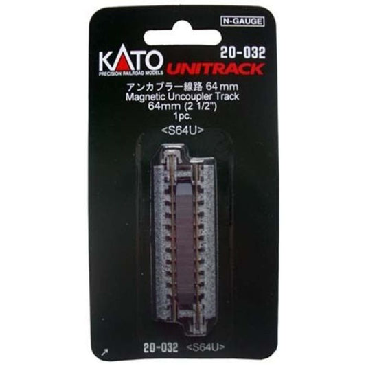 KATO N Gauge Magnetic Uncoupler Track 2 1/2" 20-032