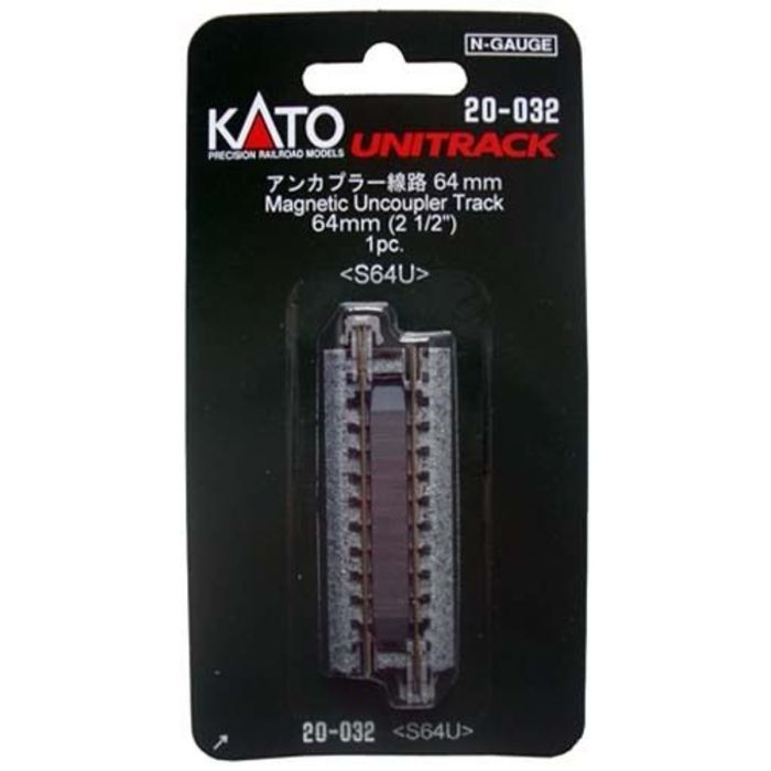 KATO N Gauge Magnetic Uncoupler Track 2 1/2" 20-032