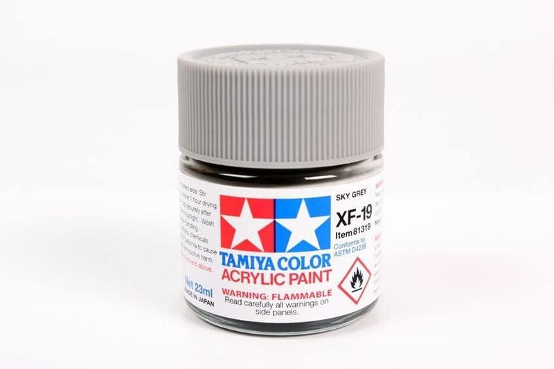 TamIYA Tam81319 Acrylic XF-19 Flat Sky Grey 23ml
