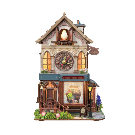DIY Hands Craft Miniature House Kit: Cuckoo Melody Estate No. MIN703