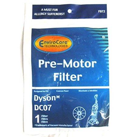 Envirocare Replacement Vacuum Cleaner Pre Motor Filter Designed to Fit Dyson DC07 Uprights